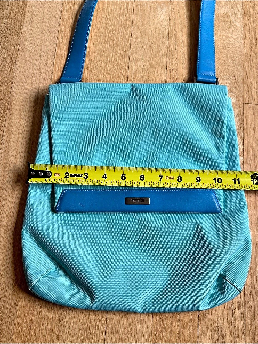 TUMI Blue Shoulder Bag - Picture 6 of 9